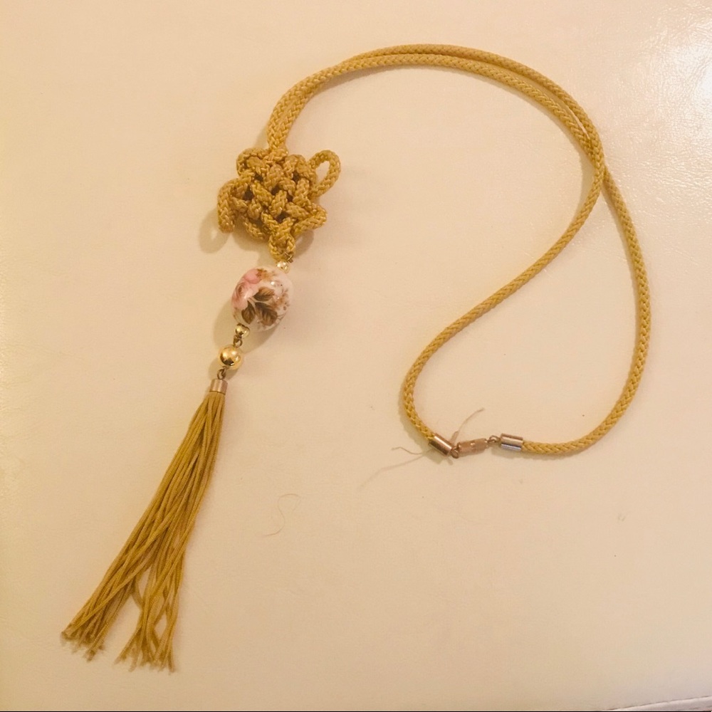 🎀VINTAGE Gold Rope Necklace